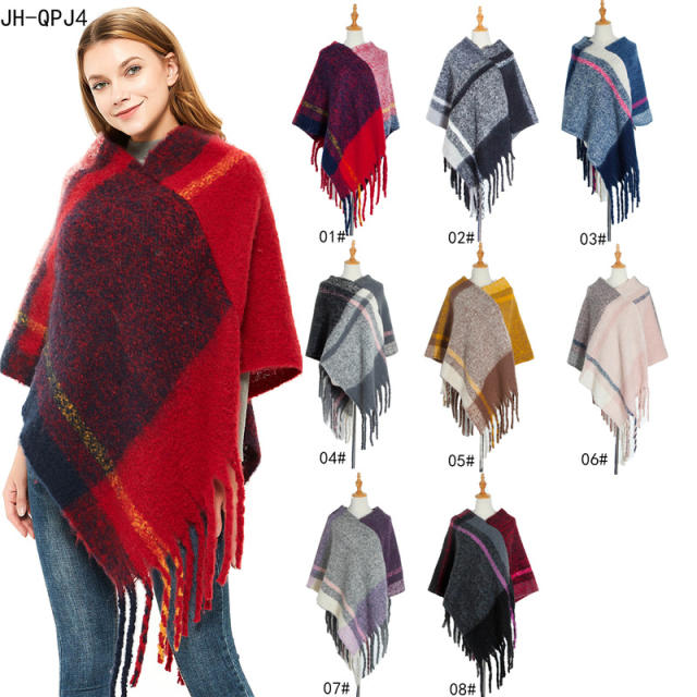 Occident fashion warm winter women shawl scarf
