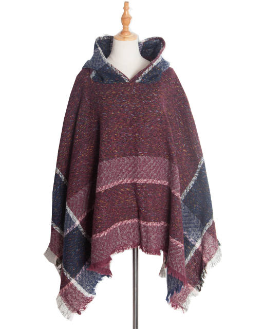Winter design warm shawl scarf