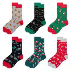 Korean fashion cute coral fleece christmas socks