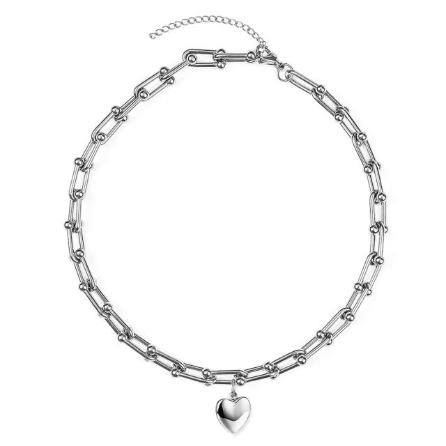 Delicate stainless steel necklace chain necklace