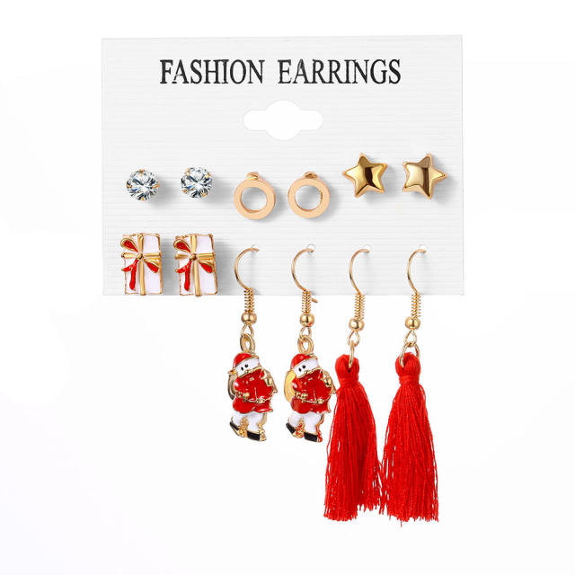 Christmas series earrings set