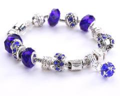Occident fashion classic crystal beads diy bracelet