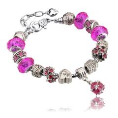 Handmade colorful crystal beads diy bracelet