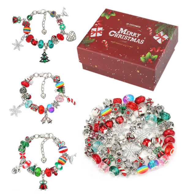 63PCS creative diy bracelet set for kids with gift box