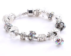Occident fashion classic crystal beads diy bracelet