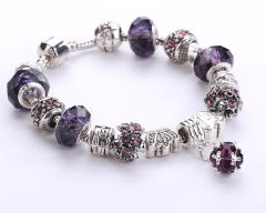 Occident fashion classic crystal beads diy bracelet