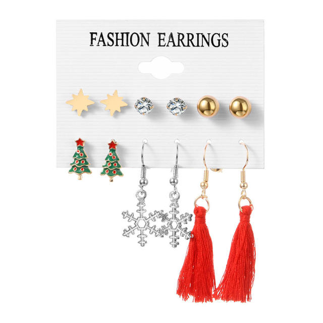Christmas series earrings set