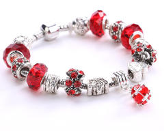 Occident fashion classic crystal beads diy bracelet