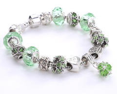 Occident fashion classic crystal beads diy bracelet