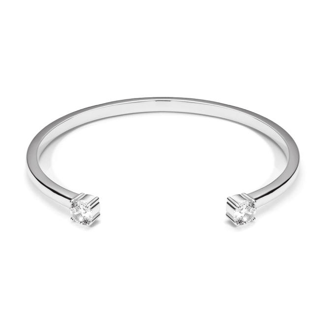 18K real gold plated elegant opening bangle