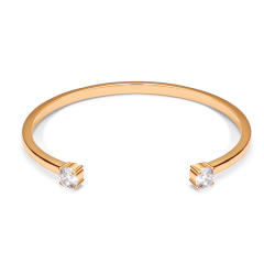 18K real gold plated elegant opening bangle