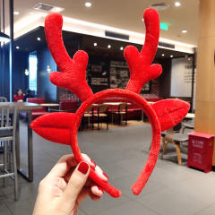 Red color sereis christmas season cute headband