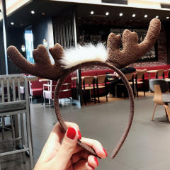 Red color sereis christmas season cute headband