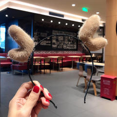 Red color sereis christmas season cute headband