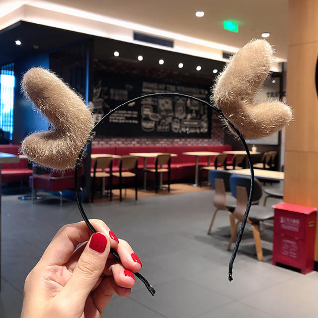 Red color sereis christmas season cute headband