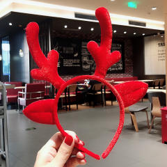 Red color sereis christmas season cute headband