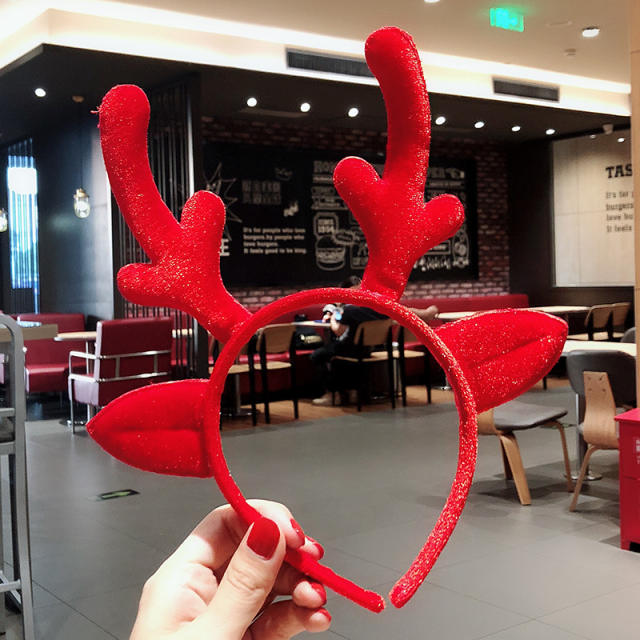 Red color sereis christmas season cute headband