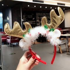 Red color sereis christmas season cute headband