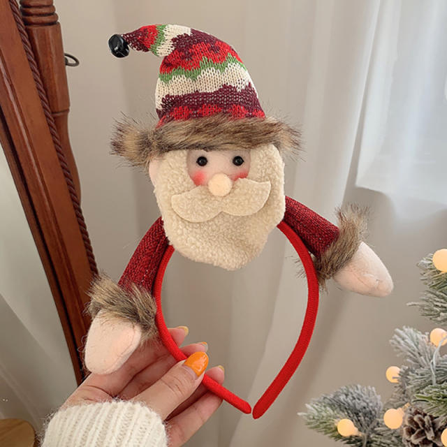 Christmas santa claus cute headband