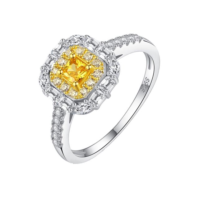 925 sterling silver topaz statement rings wedding rings