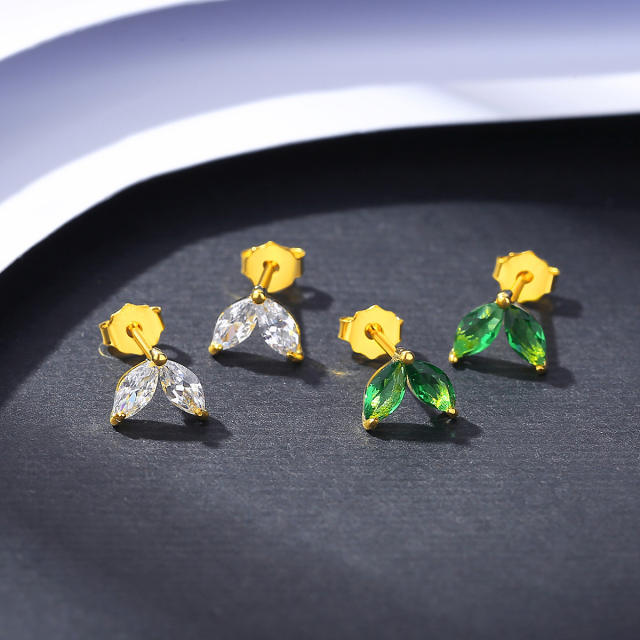 925 sterling silver mini size studs earrings
