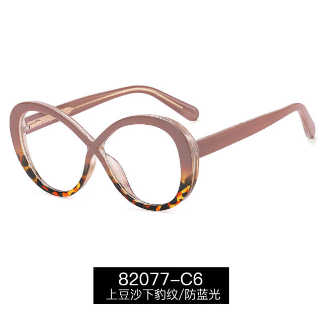 TR90 round shape colorful blue light reading glasses