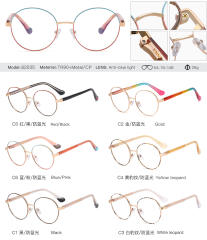 New design super light women blue light reading glasses