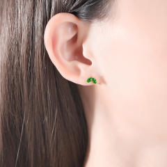925 sterling silver mini size studs earrings