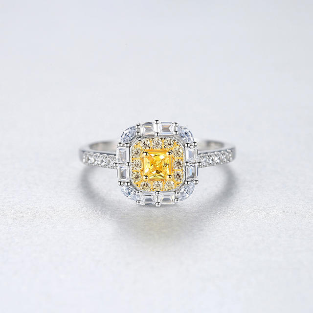 925 sterling silver topaz statement rings wedding rings