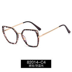 TR90 rim irregular shaped women blue light reading glasses