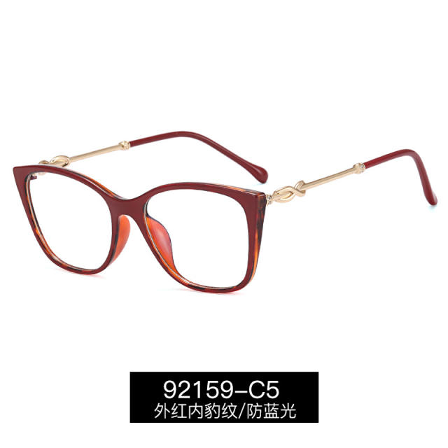 TR90 material rim cat eye shape blue light reading glasses