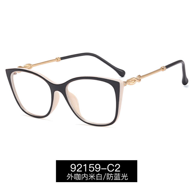 TR90 material rim cat eye shape blue light reading glasses