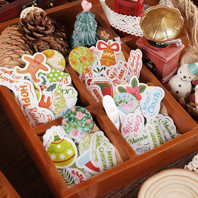 50pcs christmas stickers