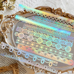 10pcs gold color stickers