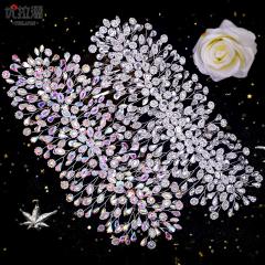 Luxury handmade crystal wedding headband