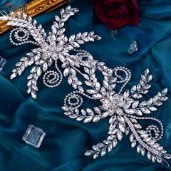 Creative wedding diamond bridal hair pieces
