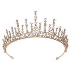 Elegant diamond wedding crown