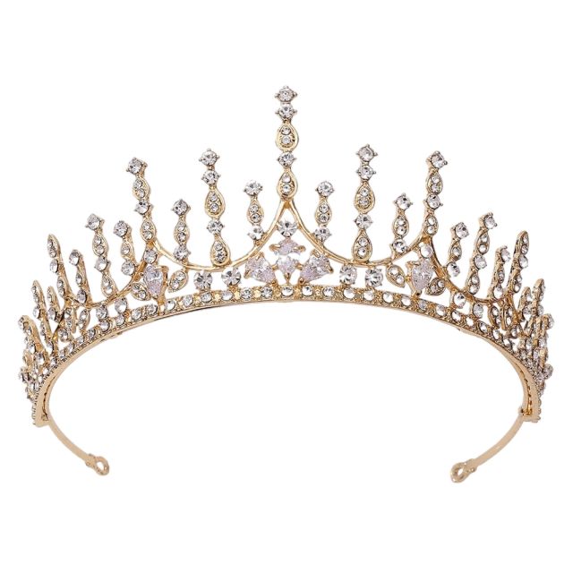 Elegant diamond wedding crown