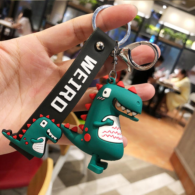 Korean fashion cute Dinosaur keychain