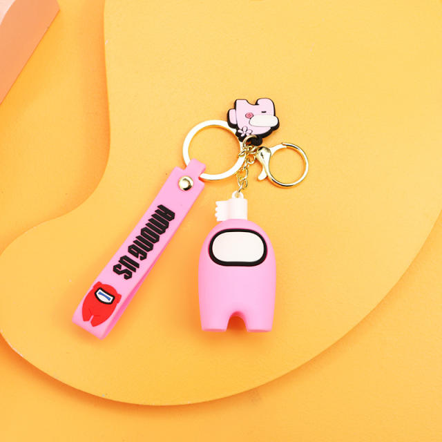 among us creative keychain