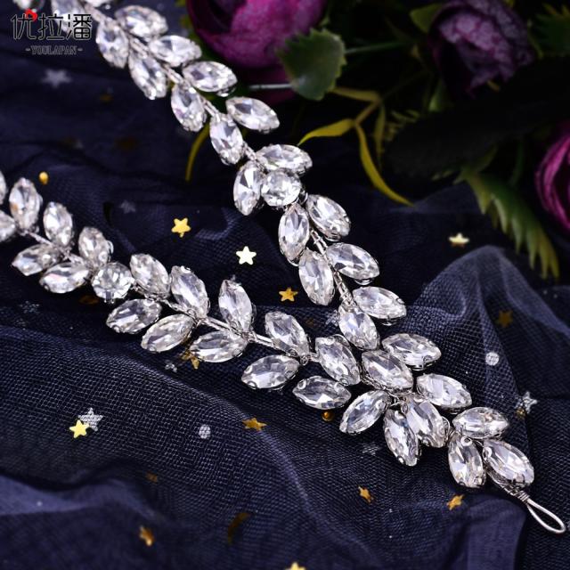 Occident fashion luxury diamond wedding headband