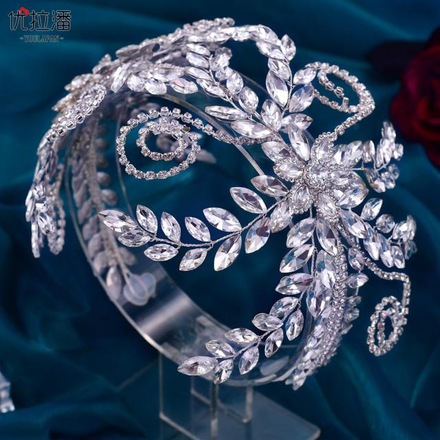 Creative wedding diamond bridal hair pieces