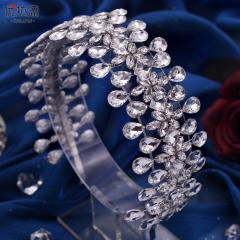 Occident fashion luxury diamond wedding headband