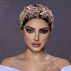Luxury diamond wedding hair pieces