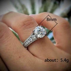 Classic wedding diamond rings