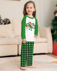 Green color christmas pajamas