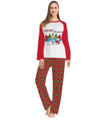 Cartoon letter christmas pajamas