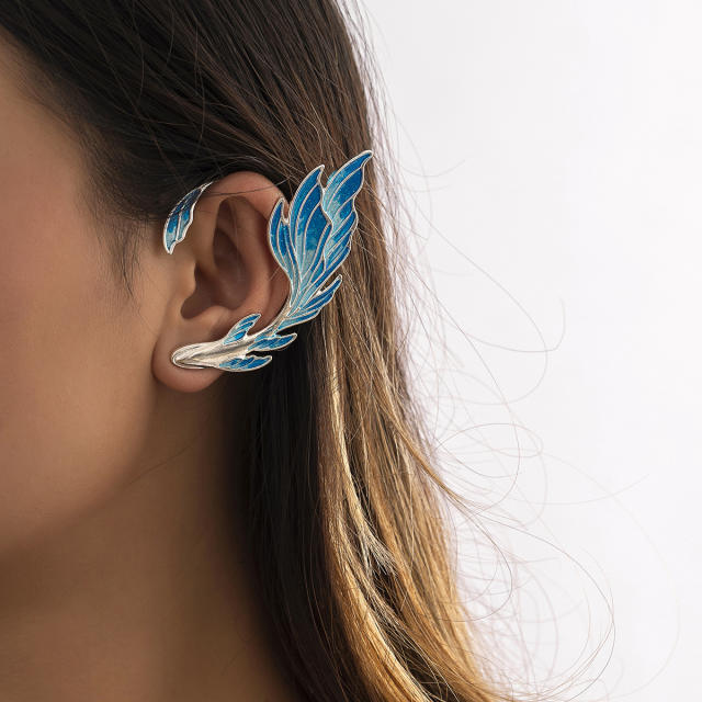 Creative unique design diamond ear wrap