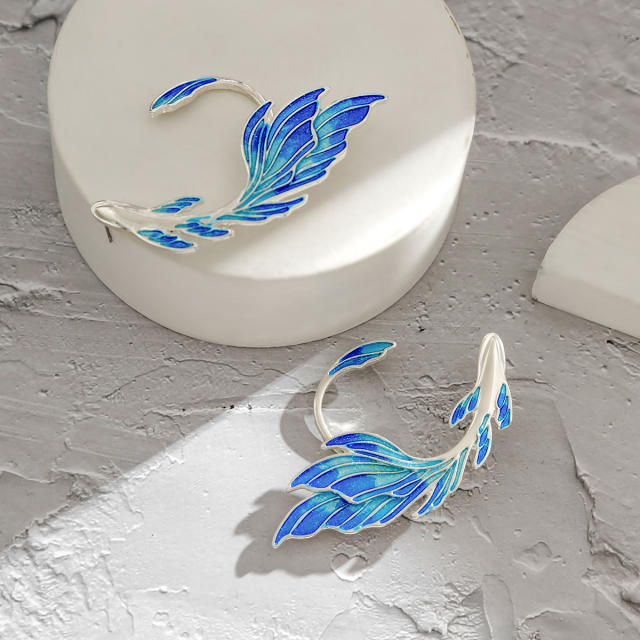 Creative unique design diamond ear wrap