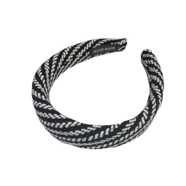 Koean fashion ins trend padded headband